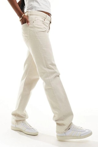 Jean droit - Beige