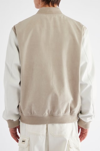 Teddy - Beige et blanc