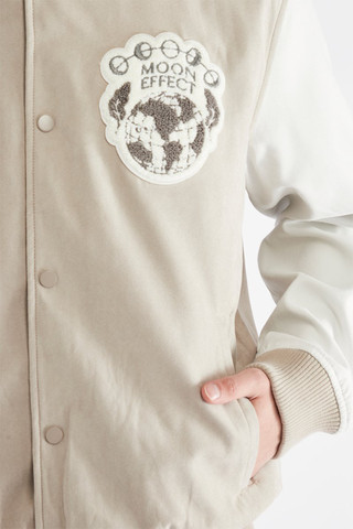 Teddy - Beige et blanc