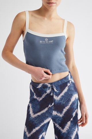 Top - Bleu marine