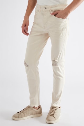 Jean skinny - Ecru