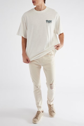 Jean skinny - Ecru
