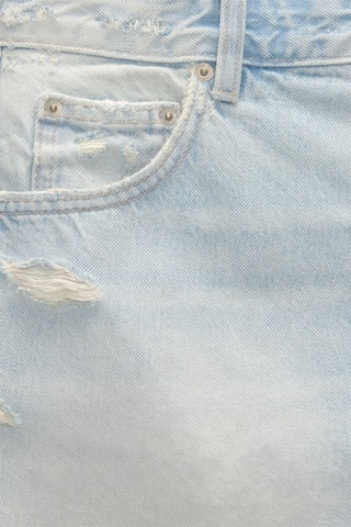 Minijupe en jean - Bleu clair