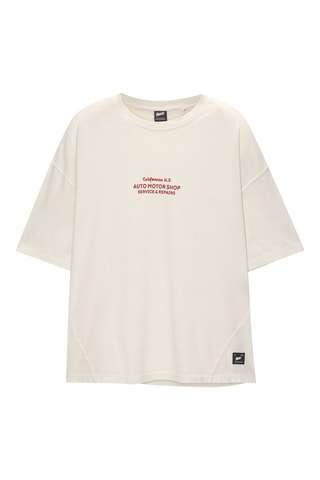 T-shirt - Blanc cassé