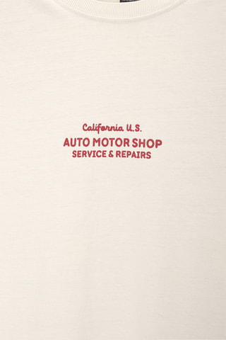T-shirt - Blanc cassé