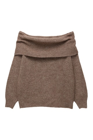 Pull - Marron chiné