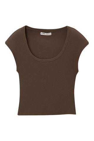 T-shirt - Marron foncé