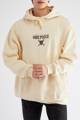 Sweat Monkey D.Luffy One Piece - Blanc