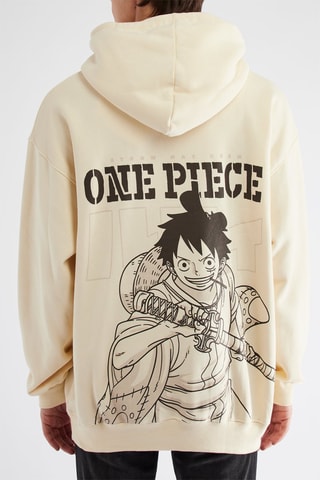 Sweat Monkey D.Luffy One Piece - Blanc