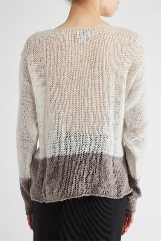 Pull - Beige et gris