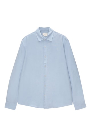 Chemise en lin - Bleu clair