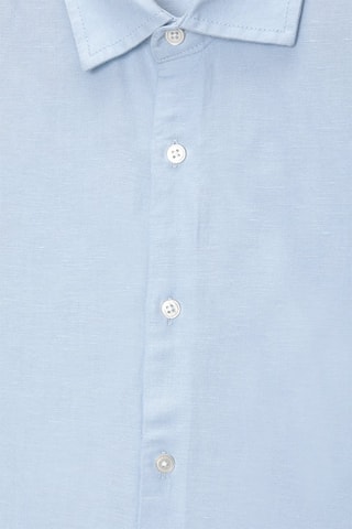Chemise en lin - Bleu clair