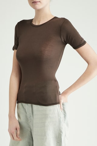 T-shirt - Marron