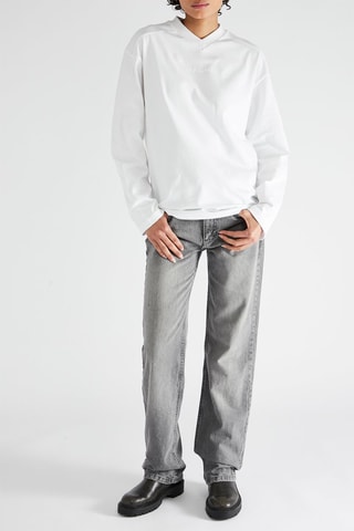 T-shirt oversize - Blanc