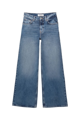 Jean wide legs - Bleu cobalt