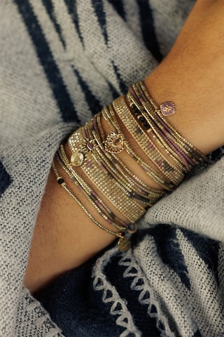 Bracelet multi-rangs Keira - Doré