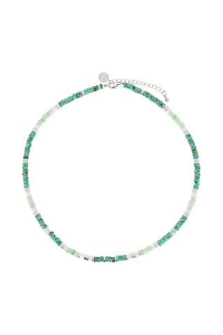 Bracelet Mila - Turquoises africaines, aventurines, jades et hématites