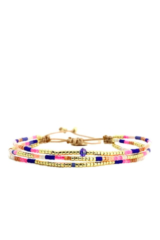 Bracelet Bonifacio Sunset Agathe - Rose
