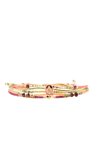 Bracelet multi-rangs Joy - Doré