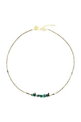 Collier Dana - Turquoises et hématites