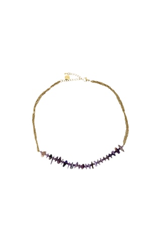 Collier Chloé - Améthystes