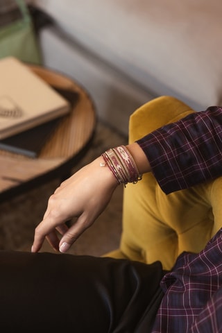 Pulseira Charlie - Bordô