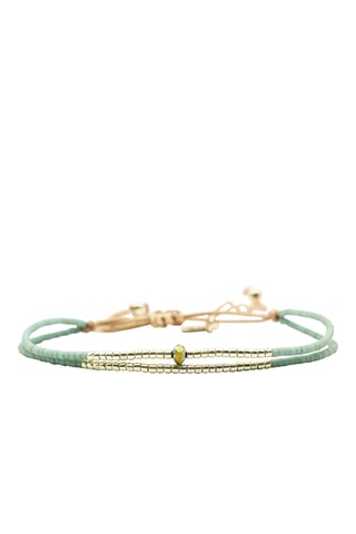 Bracelet Ambre - Vert
