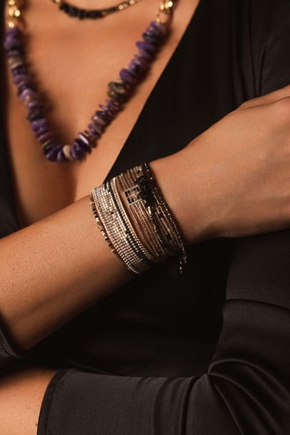 Bracelet Dana - Spinelles et Hématites