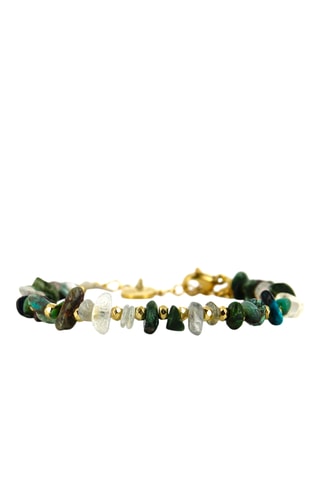 Bracelet Stelly - Labradorites, turquoises et hématites