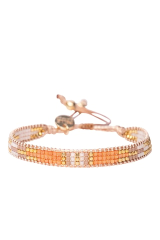 Bracelet Sandy - Rose et orange