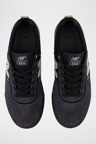 Baskets en nubuck 306 - Noir