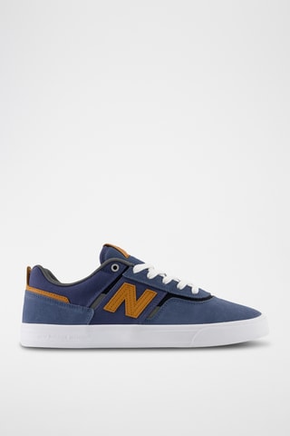 Baskets en cuir 306 - Bleu