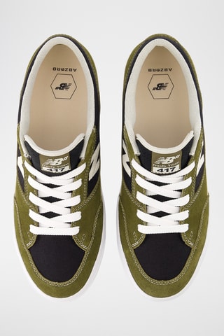 Baskets en cuir suédé 417 - Vert