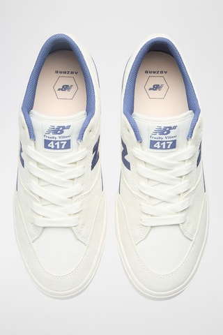 Baskets en cuir 417 - Blanc