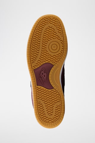 Baskets en cuir suédé 480 - Bordeaux