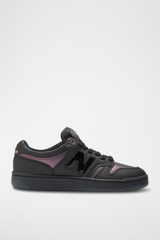 Baskets en cuir suédé 480 - Noir