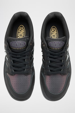 Baskets en cuir suédé 480 - Noir