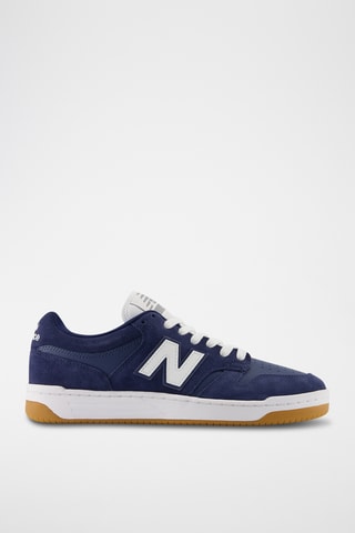 Baskets en cuir suédé 480 - Bleu