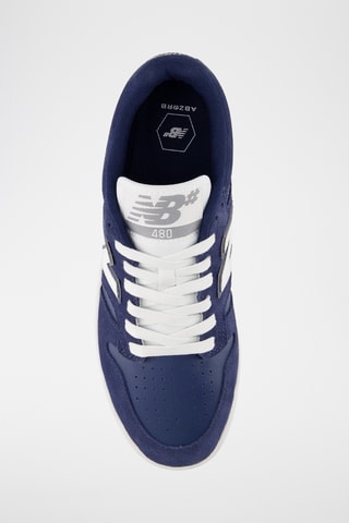 Baskets en cuir suédé 480 - Bleu