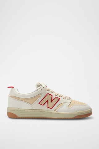 Baskets en cuir 480 - Beige