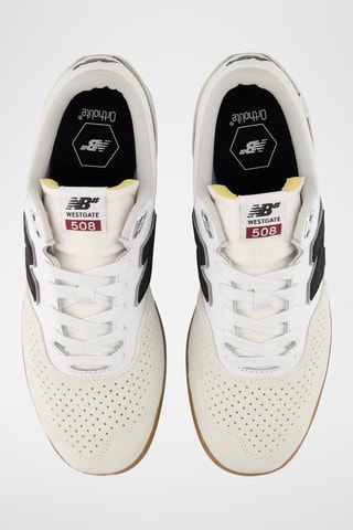 Baskets en cuir suédé 508 - Blanc