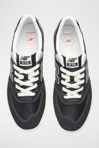Baskets en cuir 574 - Noir