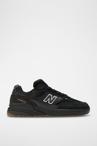 Baskets en cuir 933 - Noir