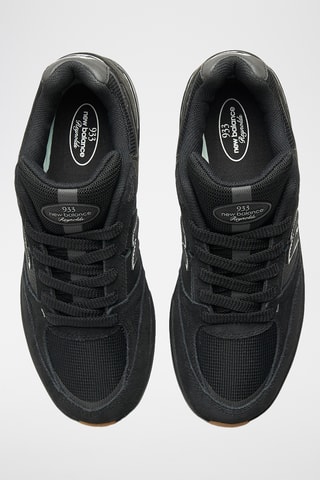 Baskets en cuir 933 - Noir