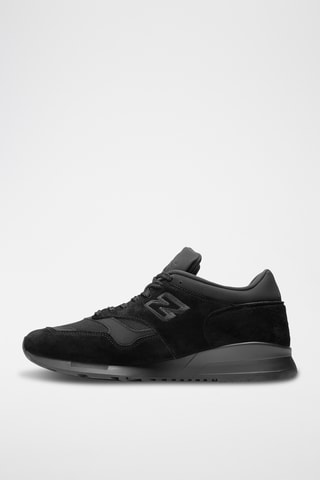 Baskets en cuir suédé 500 - Noir