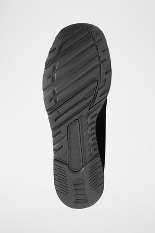 Baskets en cuir suédé 500 - Noir