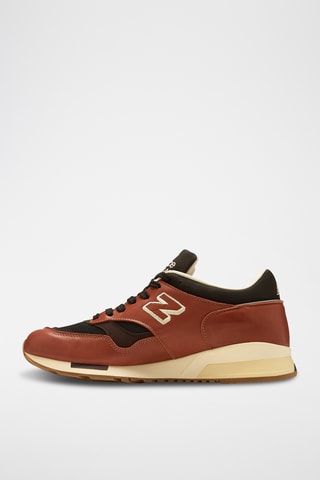 Baskets en cuir 500 - Marron