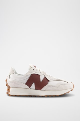 Baskets en cuir 327 - Blanc