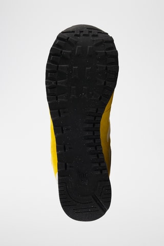 Baskets en cuir suédé 574 - Jaune