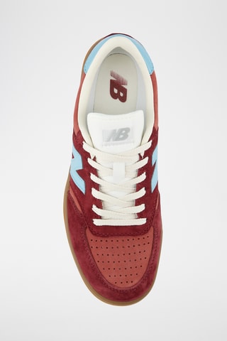 Baskets en cuir 500 - Rouge